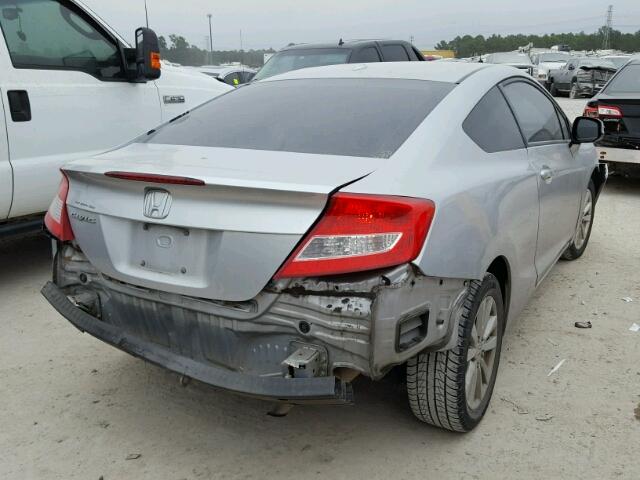2HGFG3B16CH509119 - 2012 HONDA CIVIC EXL SILVER photo 4