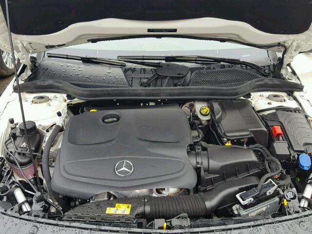 WDDSJ4GB9JN598944 - 2018 MERCEDES-BENZ CLA 250 4M WHITE photo 7