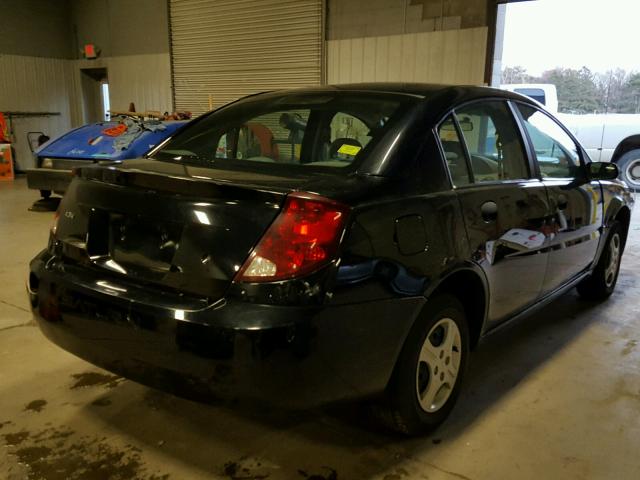 1G8AF52F94Z190099 - 2004 SATURN ION BLACK photo 4