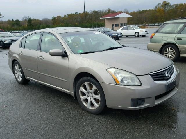 1N4BA41E57C836795 - 2007 NISSAN MAXIMA SE TAN photo 1