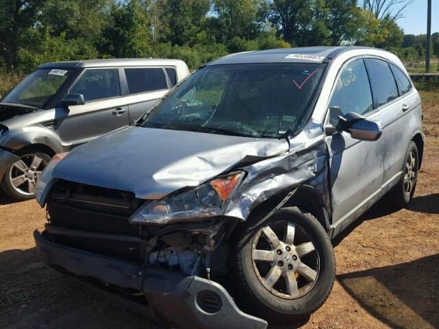 JHLRE38767C006487 - 2007 HONDA CR-V EXL SILVER photo 2