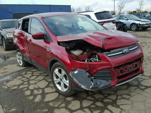 1FMCU0GX2FUC34528 - 2015 FORD ESCAPE SE RED photo 1