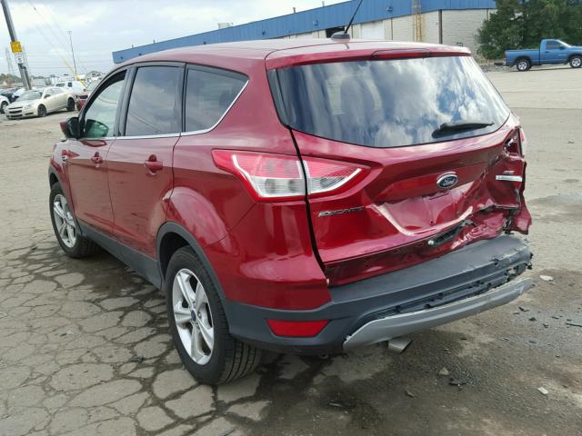 1FMCU0GX2FUC34528 - 2015 FORD ESCAPE SE RED photo 3