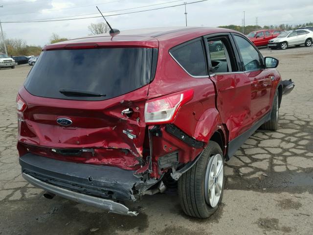 1FMCU0GX2FUC34528 - 2015 FORD ESCAPE SE RED photo 4