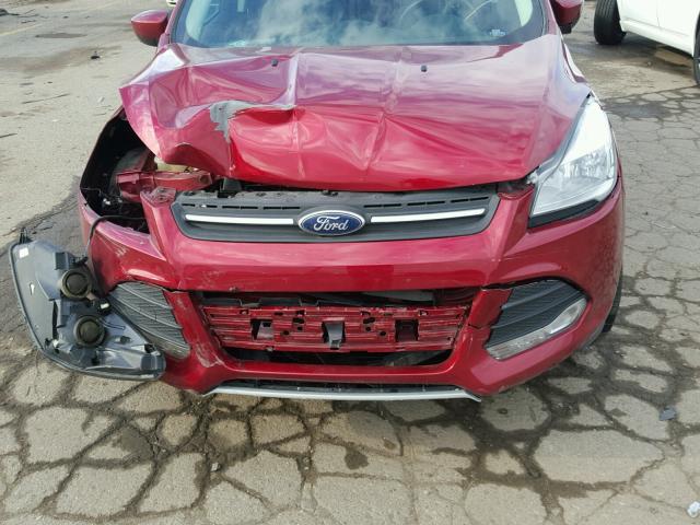 1FMCU0GX2FUC34528 - 2015 FORD ESCAPE SE RED photo 7