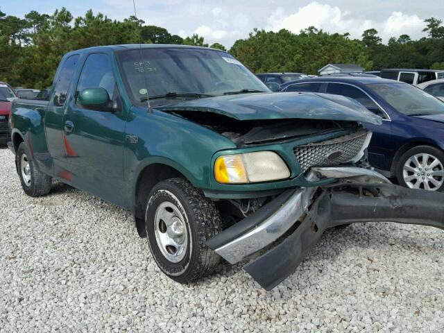 1FTZX0720YKA75808 - 2000 FORD F150 GREEN photo 1