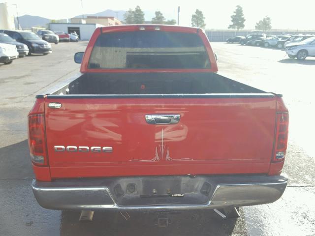 1D7HA16K12J177609 - 2002 DODGE RAM 1500 RED photo 6