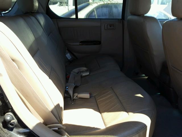 4S6DM58W1Y4401480 - 2000 HONDA PASSPORT E BLACK photo 6