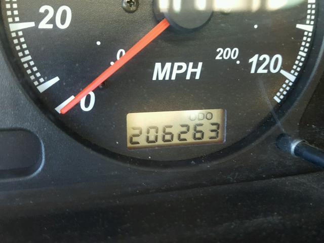 4S6DM58W1Y4401480 - 2000 HONDA PASSPORT E BLACK photo 8