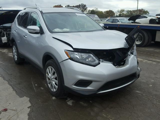 KNMAT2MV5GP645497 - 2016 NISSAN ROGUE S SILVER photo 1