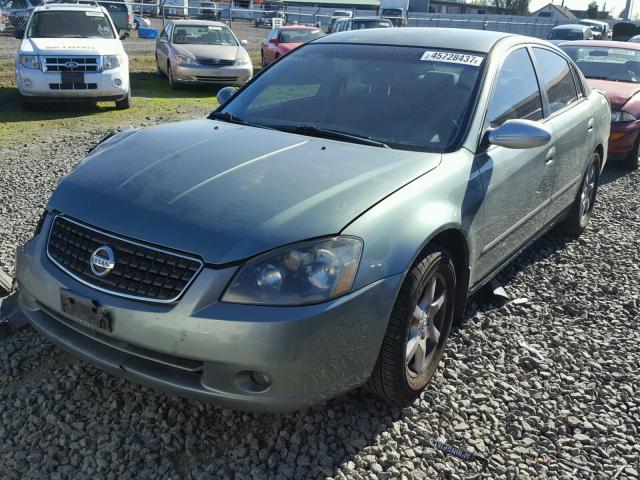 1N4AL11D75N414038 - 2005 NISSAN ALTIMA GREEN photo 2