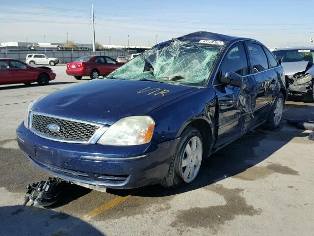 1FAFP23156G102647 - 2006 FORD FIVE HUNDR BLUE photo 2