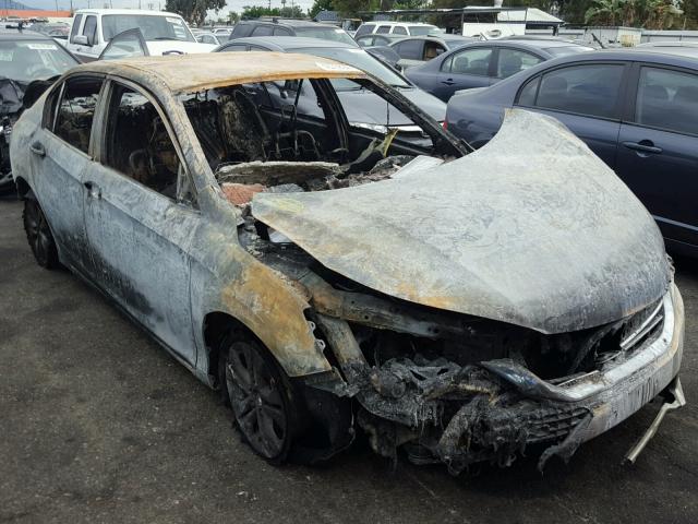 1HGCR2F35DA097309 - 2013 HONDA ACCORD LX BURN photo 1