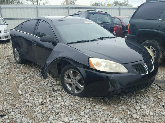 1G2ZH528754168903 - 2005 PONTIAC G6 BLACK photo 1