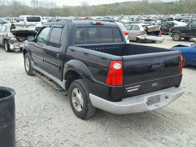 1FMZU67E12UB80242 - 2002 FORD EXPLORER S 黑色 照片 3