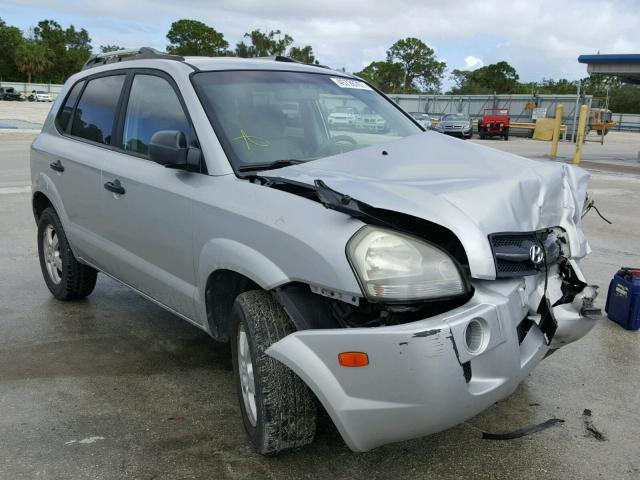 KM8JM12B47U514395 - 2007 HYUNDAI TUCSON GLS SILVER photo 1