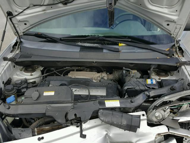 KM8JM12B47U514395 - 2007 HYUNDAI TUCSON GLS SILVER photo 7