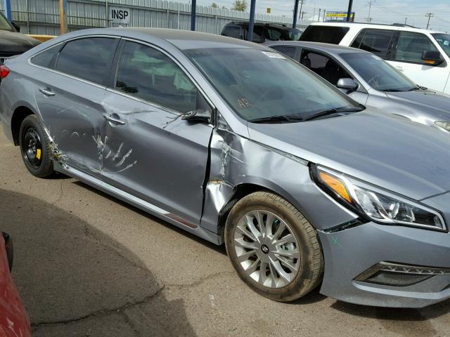 5NPE34AF9FH090462 - 2015 HYUNDAI SONATA SPO GOLD photo 9