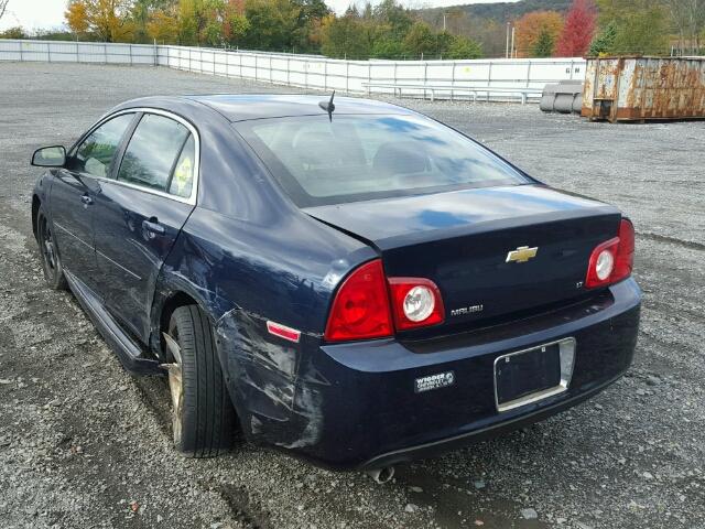 1G1ZH57B39F185393 - 2009 CHEVROLET MALIBU 1LT 蓝色 照片 3