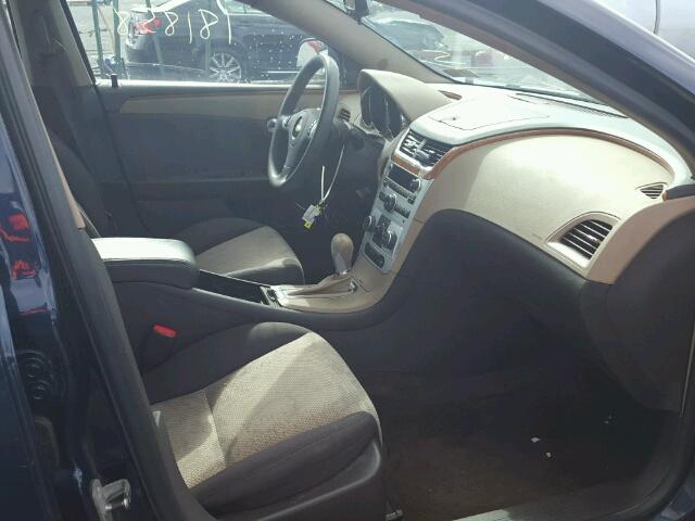 1G1ZH57B39F185393 - 2009 CHEVROLET MALIBU 1LT 蓝色 照片 5