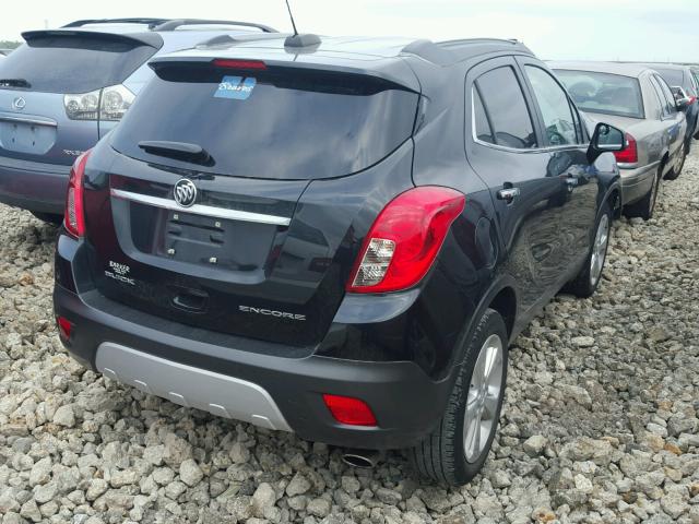 KL4CJASB7FB230382 - 2015 BUICK ENCORE BLACK photo 4