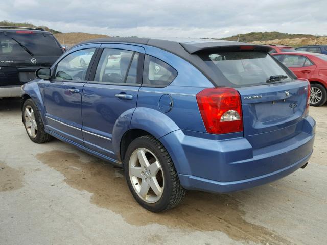 1B3HE78K97D556010 - 2007 DODGE CALIBER R/ BLUE photo 3