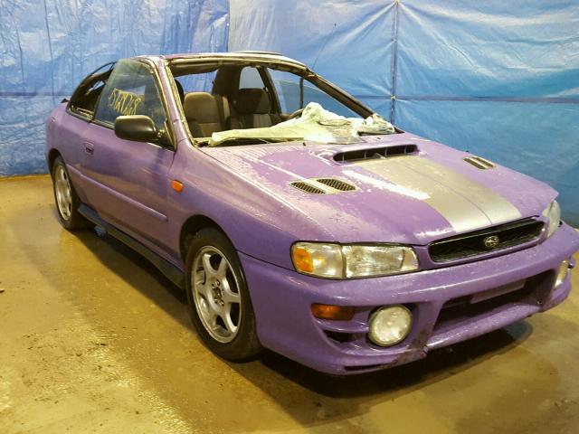 JF1GM67561G402367 - 2001 SUBARU IMPREZA RS PURPLE photo 1