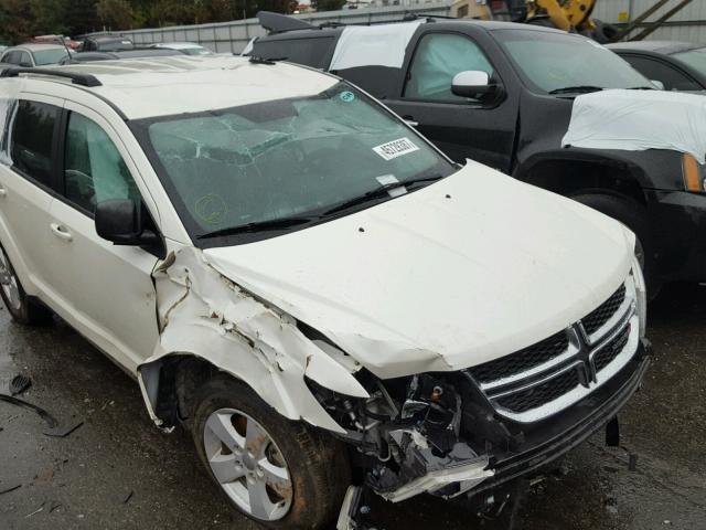 3C4PDCAB1DT669021 - 2013 DODGE JOURNEY SE WHITE photo 9