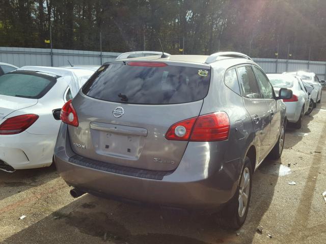 JN8AS5MV7AW112377 - 2010 NISSAN ROGUE SILVER photo 4