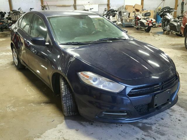 1C3CDFAH4DD294322 - 2013 DODGE DART SE BLUE photo 1