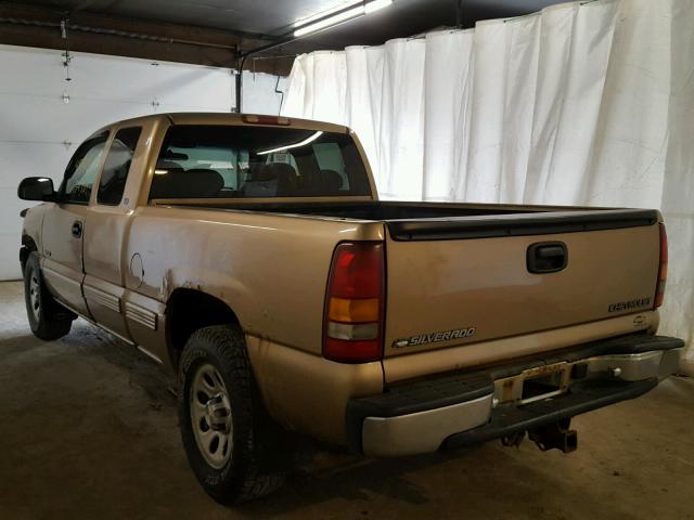 1GCEK19T0XE103211 - 1999 CHEVROLET SILVERADO GOLD photo 3