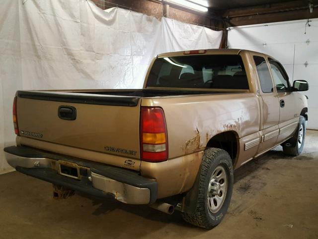 1GCEK19T0XE103211 - 1999 CHEVROLET SILVERADO GOLD photo 4