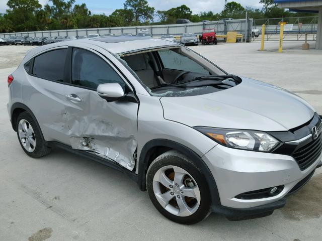 3CZRU5H57GM711012 - 2016 HONDA HR-V EX SILVER photo 1