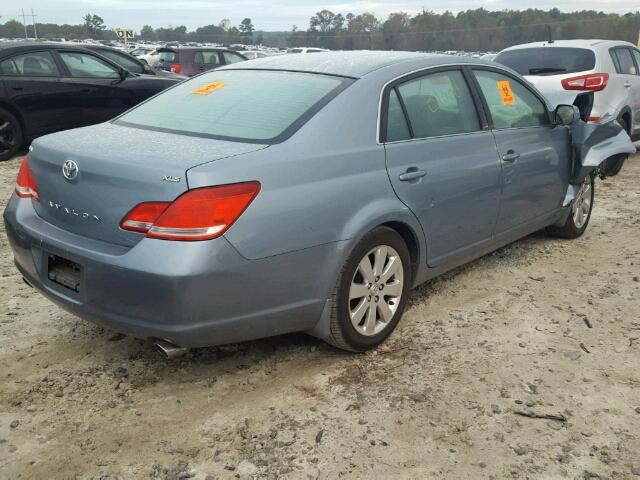 4T1BK36BX6U158551 - 2006 TOYOTA AVALON BLUE photo 4