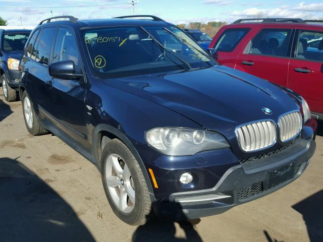 5UXFE83567LZ44250 - 2007 BMW X5 BLUE photo 1