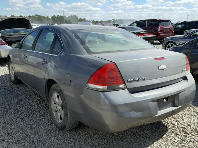 2G1WT55K381239320 - 2008 CHEVROLET IMPALA LT SILVER photo 3