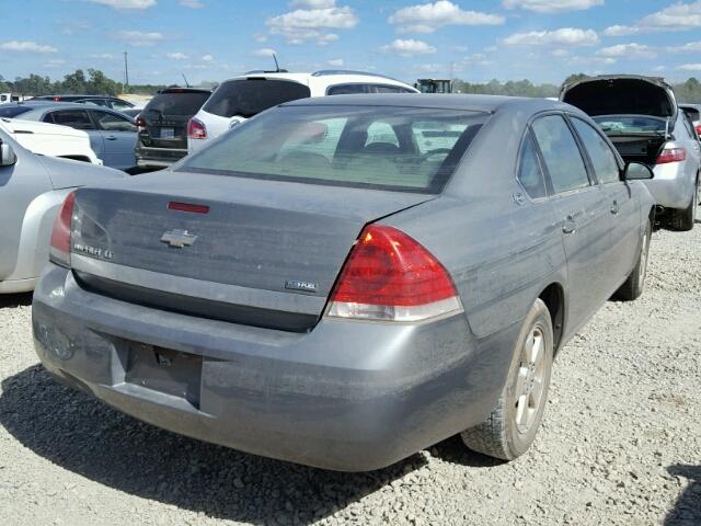 2G1WT55K381239320 - 2008 CHEVROLET IMPALA LT SILVER photo 4