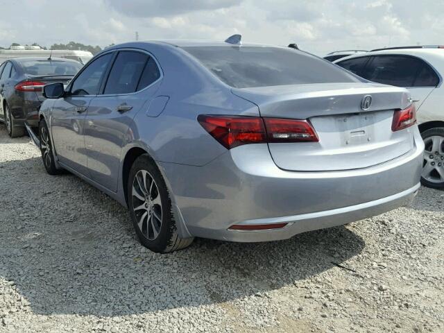 19UUB1F32FA020273 - 2015 ACURA TLX BLUE photo 3