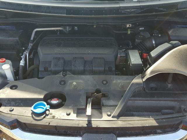 5FNRL5H6XGB017789 - 2016 HONDA ODYSSEY EX BLUE photo 7