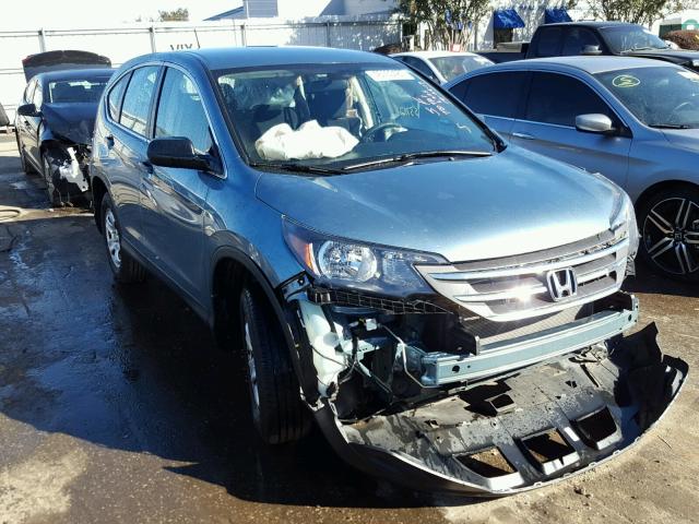 2HKRM3H38EH552643 - 2014 HONDA CR-V LX TEAL photo 1