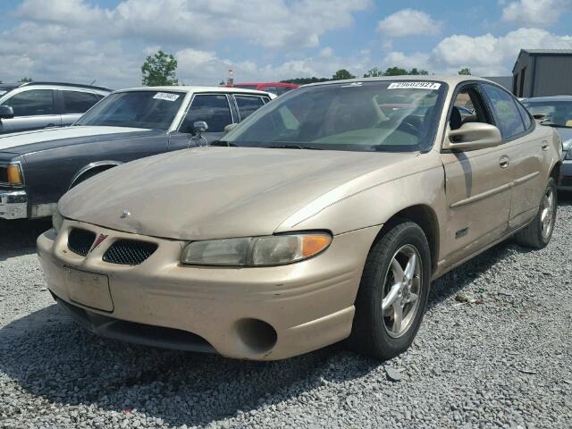 1G2WR52162F121302 - 2002 PONTIAC GRAND PRIX GOLD photo 2