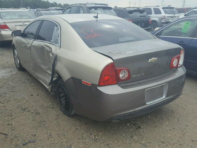1G1ZB5EB6AF300805 - 2010 CHEVROLET MALIBU LS GOLD photo 3
