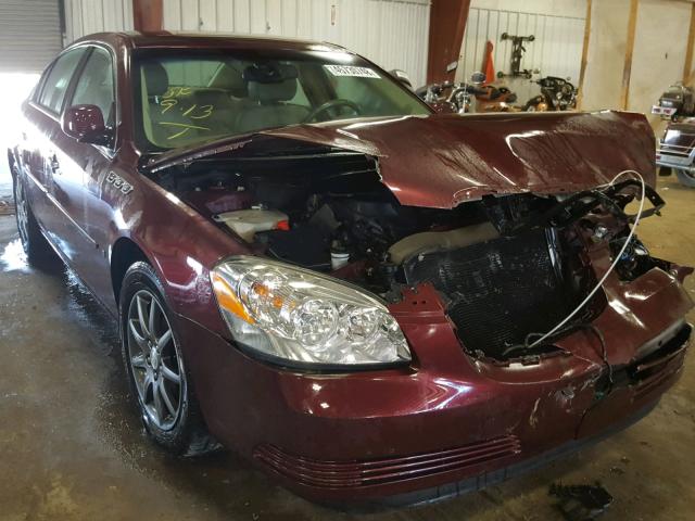 1G4HD57276U205632 - 2006 BUICK LUCERNE CX MAROON photo 1