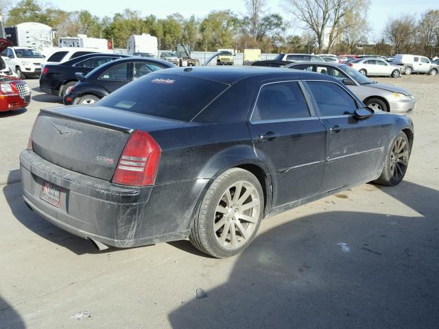 2C3LA73W36H463262 - 2006 CHRYSLER 300C SRT-8 BLACK photo 4