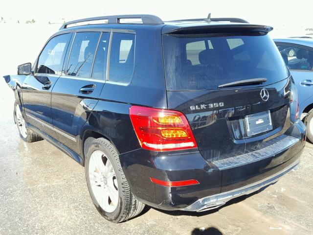 WDCGG5HB7FG398878 - 2015 MERCEDES-BENZ GLK 350 BLACK photo 3