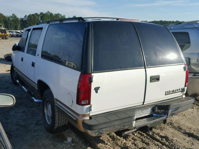 3GNEC16R5XG216903 - 1999 CHEVROLET SUBURBAN C WHITE photo 3