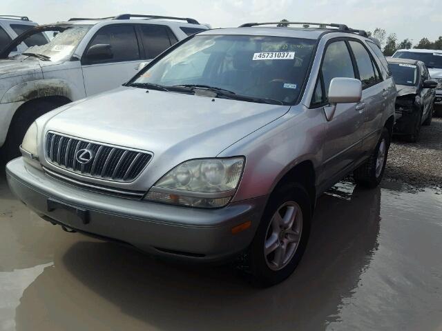 JTJGF10U310087123 - 2001 LEXUS RX SILVER photo 2