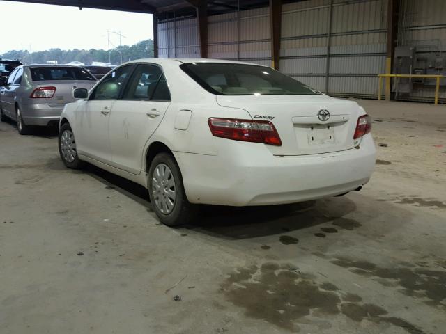 4T1BE46K49U820450 - 2009 TOYOTA CAMRY BASE WHITE photo 3