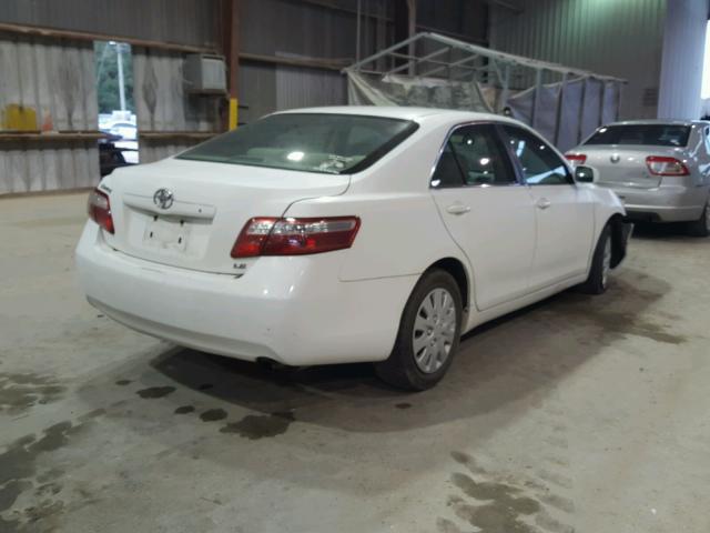 4T1BE46K49U820450 - 2009 TOYOTA CAMRY BASE WHITE photo 4