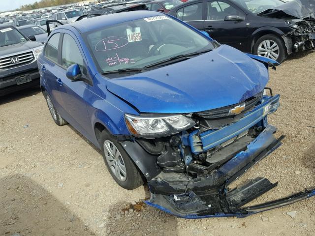 1G1JB5SH4H4138717 - 2017 CHEVROLET SONIC LS 蓝色 照片 1
